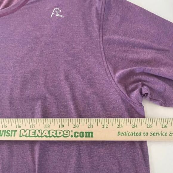 Rhoback T- Shirt Men's XXXL Purple Short Sleeve Performance Stretch - Picture 9 of 10